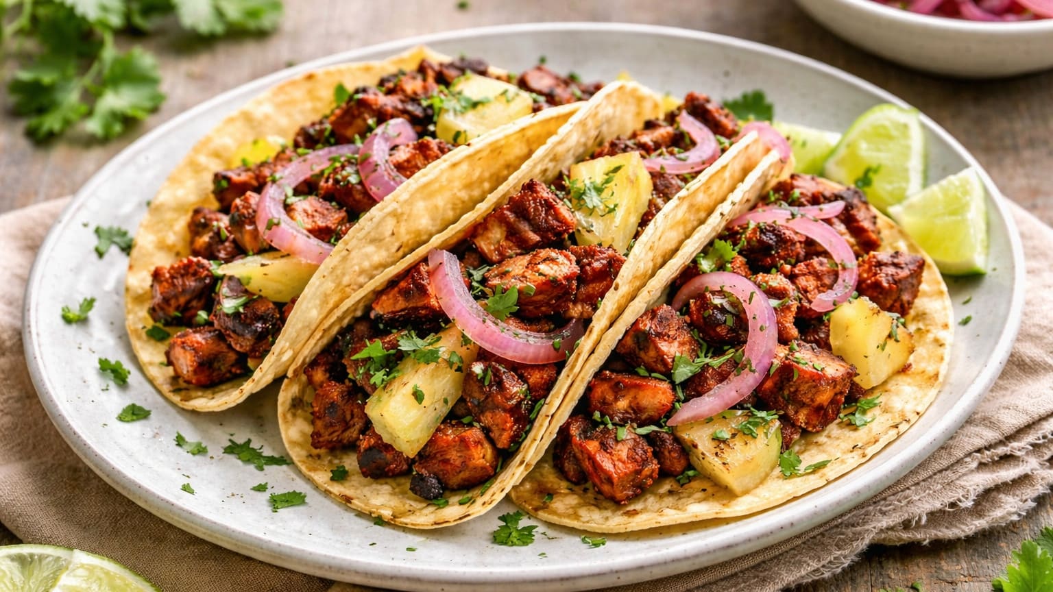 Tacos al Pastor Recipe - Every Calorie & Macro Counted